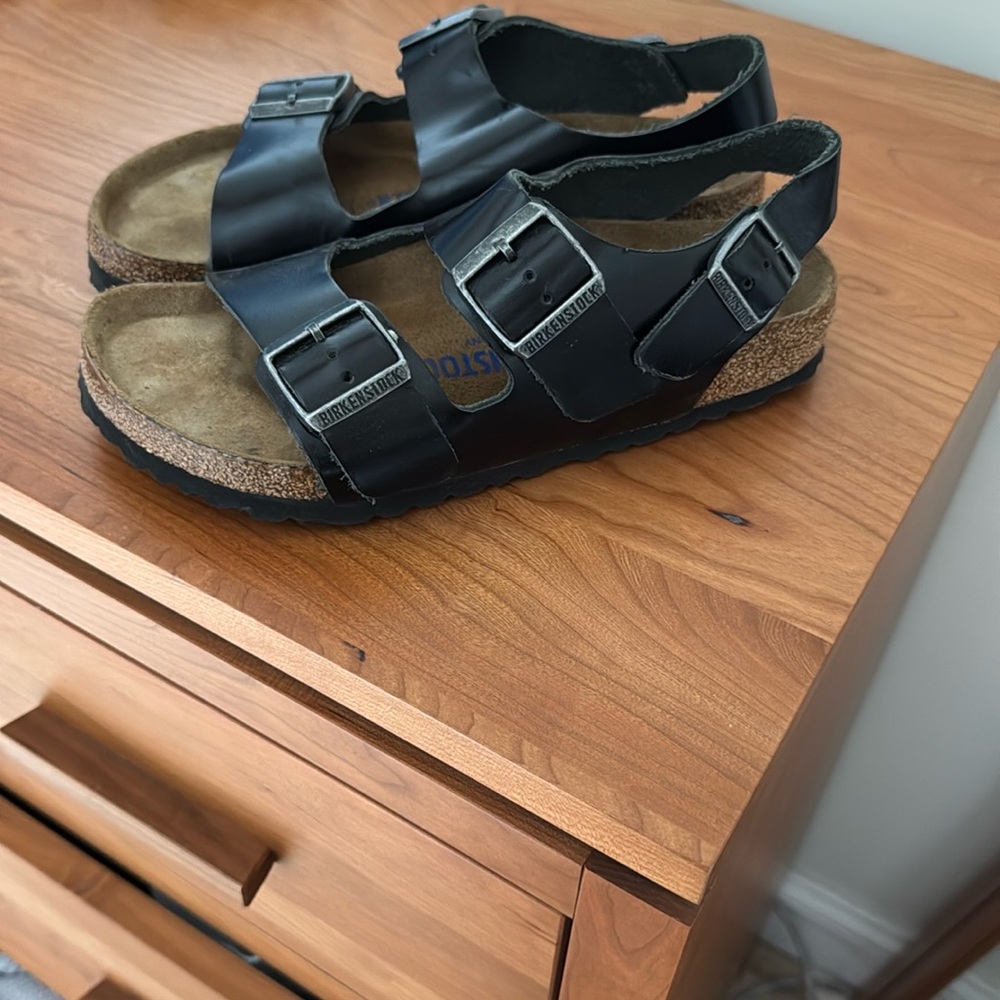 Birkenstock Black Milano Sandals size 37